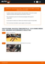PDF manuale di sostituzione: Spazzole tergicristallo ALFA ROMEO Brera (939_) posteriore e anteriore
