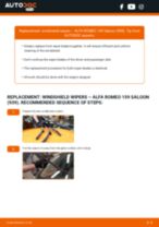 ALFA ROMEO 159 repair manual and maintenance tutorial