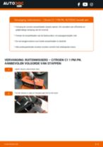 Hoe ruitenwissers vooraan vervangen bij een Citroen C1 1 PM PN – Leidraad voor bij het vervangen