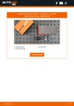 Hvordan skifter man og justere Lambda sensor CITROËN C1: pdf manual