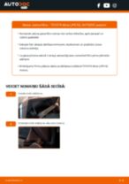 TOYOTA Salona filtrs nomaiņa dari-to-pats - tiešsaistes instrukcijas pdf