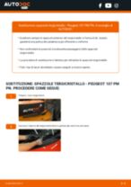 Cambiare Cuffia Sterzo PEUGEOT 107: manuale tecnico d'officina