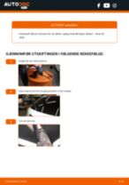 Montering Vindusviskerblad AUDI A3 Sportback (8PA) - steg-for-steg manualer
