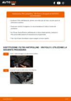 Sostituzione Filtro abitacolo VW POLO: pdf gratuito