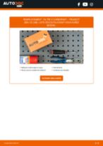 Notre guide PDF gratuit vous aidera à résoudre vos problèmes de PEUGEOT Peugeot 308 CC 1.6 HDi Filtre d'Habitacle