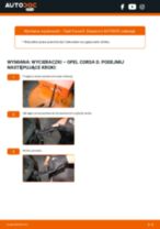 Samodzielna wymiana Wycieraczki szyby przednie i tylne OPEL - online instrukcje pdf