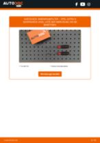 OPEL CROSSLAND X Ladeluftkühler wechseln Anleitung pdf