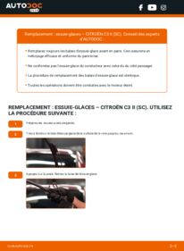 Comment effectuer un remplacement de Essuie-Glaces sur 1.4 HDi 70 Citroën C3 Phase 2