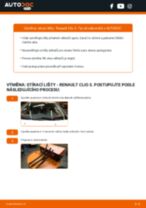 Profesionální průvodce výměnou součástky Brzdovy kotouc na tvém autě Renault Clio 3 1.5 dCi