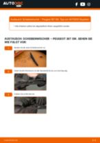 Die professionelle Anleitung für den Scheibenwischer-Wechsel bei deinem Peugeot 307 SW 1.6 HDI 110