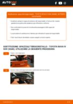 Cambiare Tergicristalli TOYOTA RAV4: manuale tecnico d'officina
