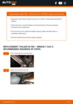 Step by step PDF-tutorial on Hand brake Cable Audi A6 C6 replacement