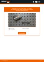 Wymiana Filtr powietrza VW CADDY ALLTRACK Box (SAA): poradnik pdf