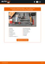 Bremssattel Reparatursatz wechseln OPEL ASTRA: Werkstatthandbuch