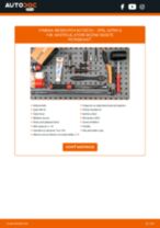 PDF návod na výmenu: Brzdový kotouč OPEL Astra G CC (T98) zadné a predné