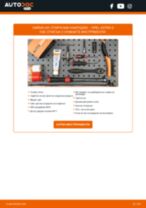 PDF наръчник за смяна: Накладки OPEL Astra G CC (T98) задни и предни