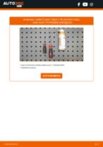 Jak zmienić Lampka oświetlenia tablicy rejestracyjnej AUDI A4: darmowy pdf