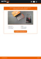 Cambio Filtro de aire motor MERCEDES-BENZ bricolaje - manual pdf en línea