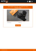 How to change Warning contact brake pad wear on PEUGEOT 306 (7B, N3, N5) - manual online