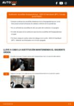 Cambiar Escobillas de Limpiaparabrisas AUDI A3: manual de taller