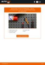 Cambio Filtro de Combustible diesel AUDI bricolaje - manual pdf en línea