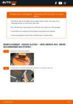 Remplacement Balais d'essuie-glace OPEL MERIVA : pdf gratuit