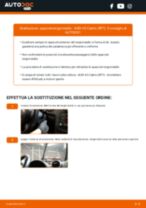 Cambio Tergicristalli anteriore e posteriore AUDI A3 Convertible (8P7): guida pdf