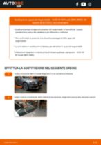 Cambiare Tergicristalli AUDI A4: manuale tecnico d'officina