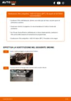 Come cambiare Filtro aria abitacolo AUDI A3 Convertible (8P7) - manuale online