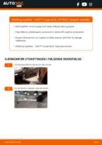 PDF med trinn for trinn-veiledning for bytte av AUDI TT (8J3) Kupefilter
