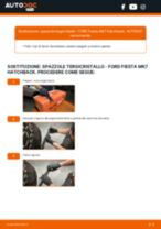 FORD FIESTA VII Tergicristalli sostituzione: tutorial PDF passo-passo