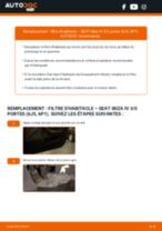 Seat Ibiza Type 6j 08 > Carrosserie-Réfection-Réparation Guide 