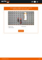 Replacing Number Plate Light AUDI A3: free pdf