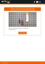Jak zmienić Lampka oświetlenia tablicy rejestracyjnej AUDI A6: darmowy pdf