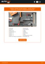 PDF návod na výmenu: Priečne rameno SKODA Fabia II Combi (545) zadné a predné