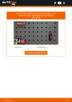 Cómo cambiar y ajustar Amortiguador de portón OPEL ASTRA: tutorial pdf
