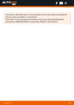 MERCEDES-BENZ C-CLASS Coupe (CL203) Raitisilmasuodatin vaihto : opas pdf