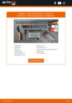 PDF návod na výmenu: Spojovacia tyč VW Golf V Hatchback (1K1) zadné a predné