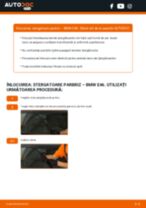 Schimbare Stergatoare parbriz: pdf instrucțiuni pentru BMW 3 SERIES