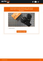 AUDI 100 Avant (4A, C4) Filtro Antipolline sostituzione: tutorial PDF passo-passo