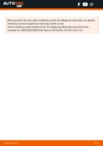 MERCEDES-BENZ G-CLASS Cabrio (W463) Scheibenwischer: Schrittweises Handbuch im PDF-Format zum Wechsel