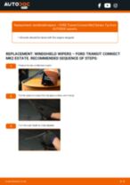 Step-by-step repair guide & owners manual for Ford Transit Connect Estate