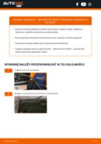 Jak wymienić Osłona lusterka lewy Mercedes W166 - instrukcje online