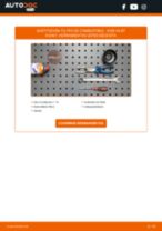Cómo cambiar y ajustar Soporte de amortiguador AUDI A4: tutorial pdf