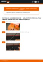 Werkstatthandbuch für Astra F Caravan (T92) 1.6 i (F08, C05) online