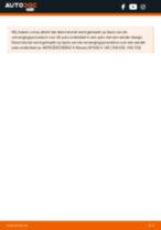 PDF handleiding voor vervanging: Ruitenwisserbladen MERCEDES-BENZ C-Klasse Sedan (W205) achter en vóór