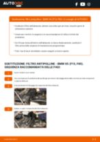 BMW X4 F26 Debimetro sostituzione: tutorial PDF passo-passo