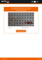 Installation von Scheinwerfer Set OPEL CORSA B Box (73_) - Schritt für Schritt Handbuch