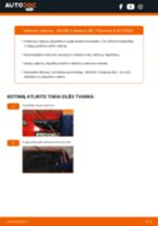Kaip pakeisti MAZDA 3 Sedanas (BL) valytuvų: priekis - keitimo instrukcija