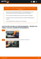 La guía profesional para realizar la sustitución de Pastillas De Freno en tu Peugeot 205 Cabrio 1.9 CTI